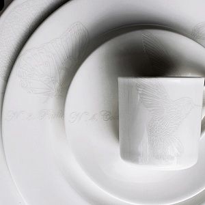 Десертная тарелка 22 см Bianco&Bianco Taitu